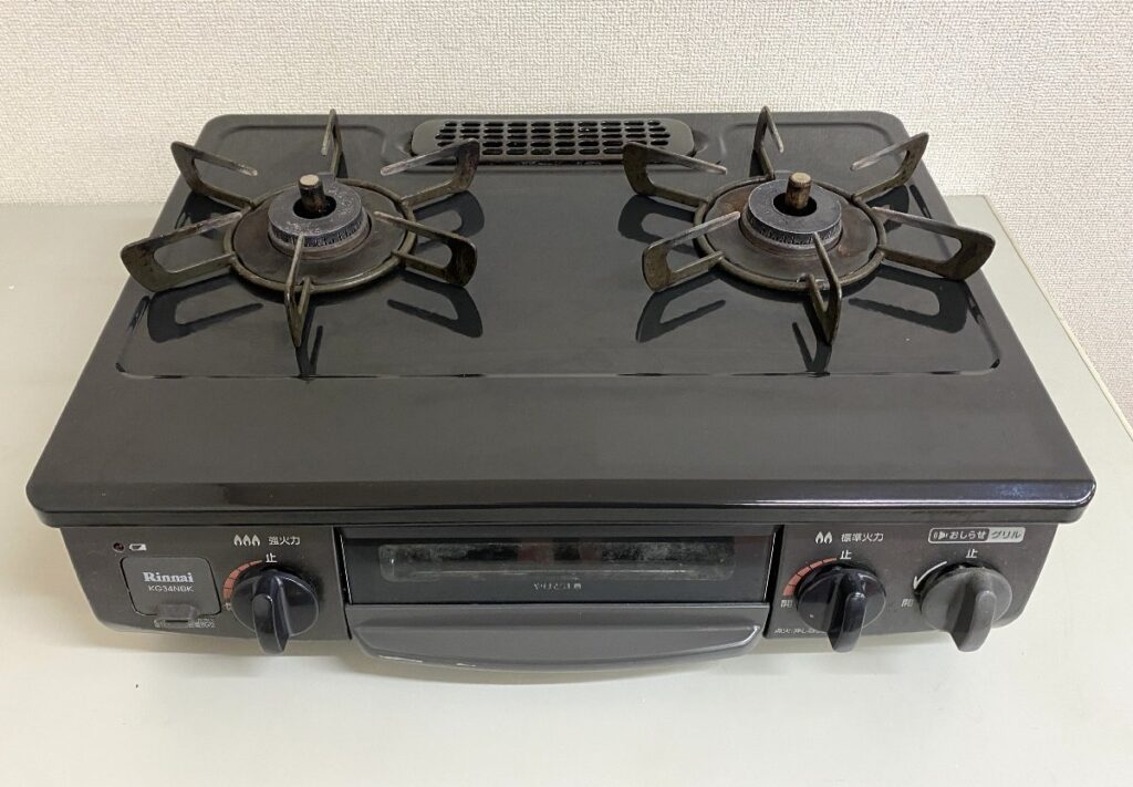 Rinnai KG34NBKL 2019年製 LPガス用 ガスコンロ ガステーブル 動作未確認