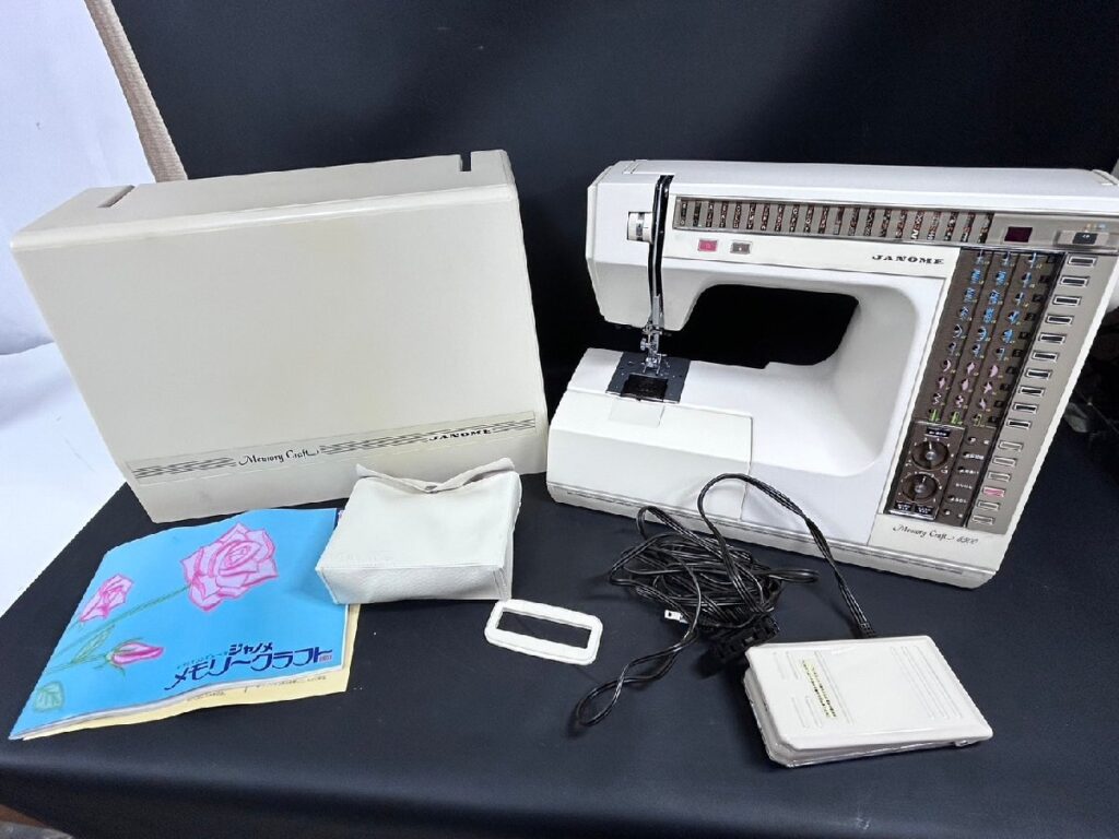 JANOME ジャノメ Memory Craft 6500 ミシン 手芸 動作確認済み