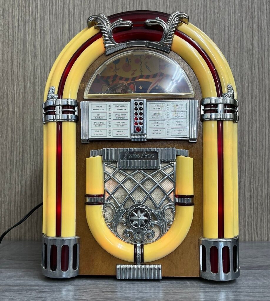 カセットデッキ搭載ジュークボックス JUKE BOX ラジカセ 本体のみ コード式