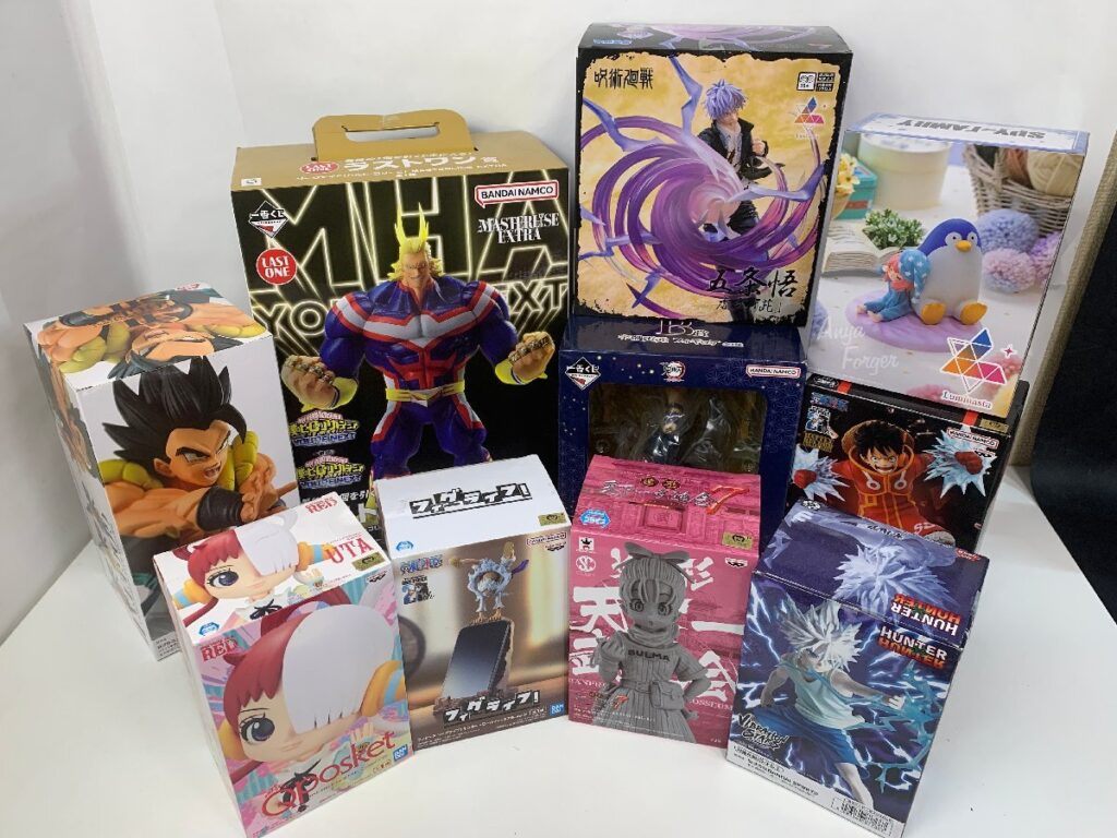 未使用 未開封含む フィギュアいろいろまとめて Qposket/僕のヒーローアカデミア/呪術廻戦 五条悟 など