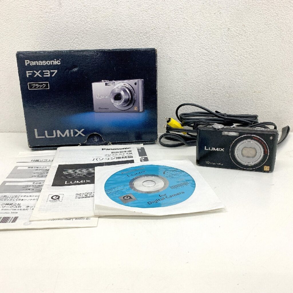 Panasonic パナソニック LUMIX ルミックス DMC-FX37 コンパクトデジタルカメラ LEICA 1:2.8-5.9/4.4-22 元箱付