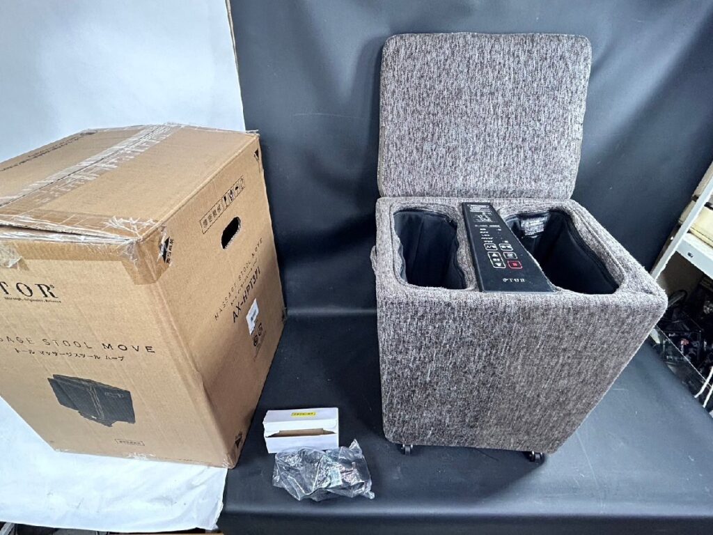 TOR トール AX-HPT371 マッサージスツール ムーブ 管理医療機器 フットマッサージャー ACアダプター付 動作確認済