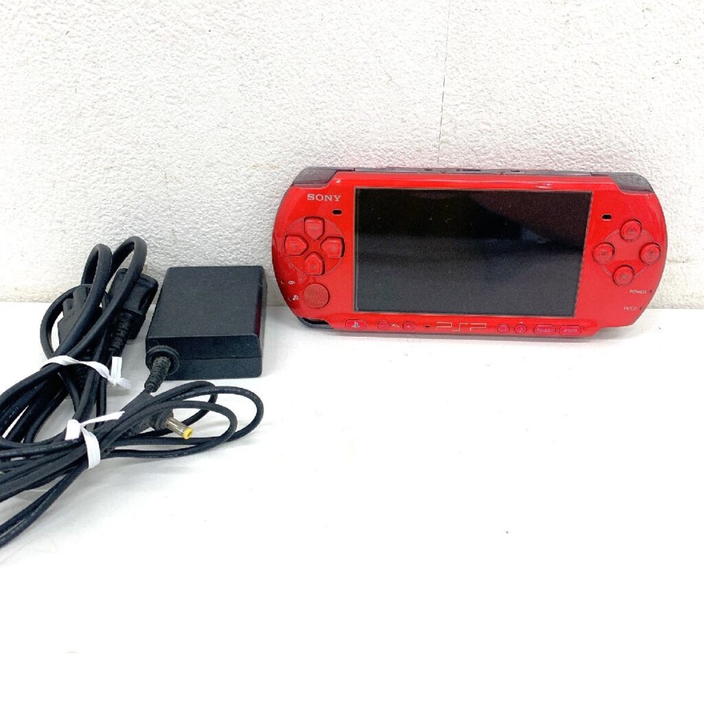 SONY ソニー PSP プレイステーションポータブル PSP-3000 4GB メモリーカード付属 充電コード付き 初期化/通電確認済