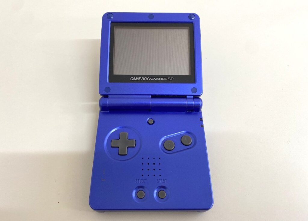 Nintendo GAMEBOY ADVANCE SP ゲームボーイアドバンス アズライトブルー GBA ゲーム機 本体 簡易動作確認済み