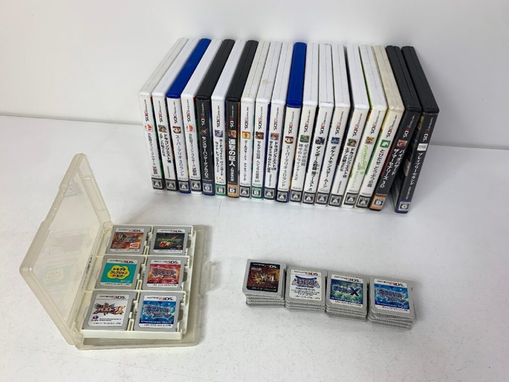 Nintendo 3DS ソフト 任天堂 ケースあり19点/ケースなし30点