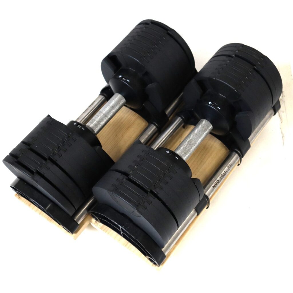NUOBELL 可変式ダンベル 32kg 2個セット 2kg刻み ヌオベルの買取