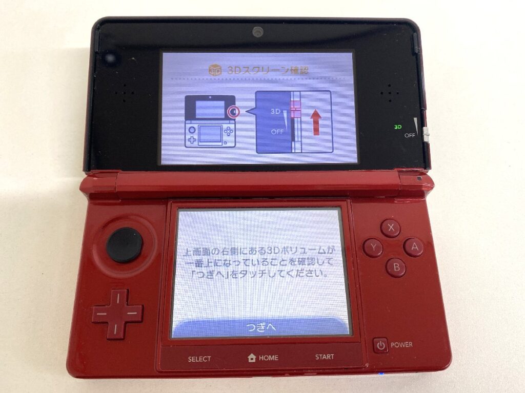 ニンテンドー3DS フレアレッド 本体 ゲオ公式通販サイト/ゲオオンラインストア【中古・箱説なし