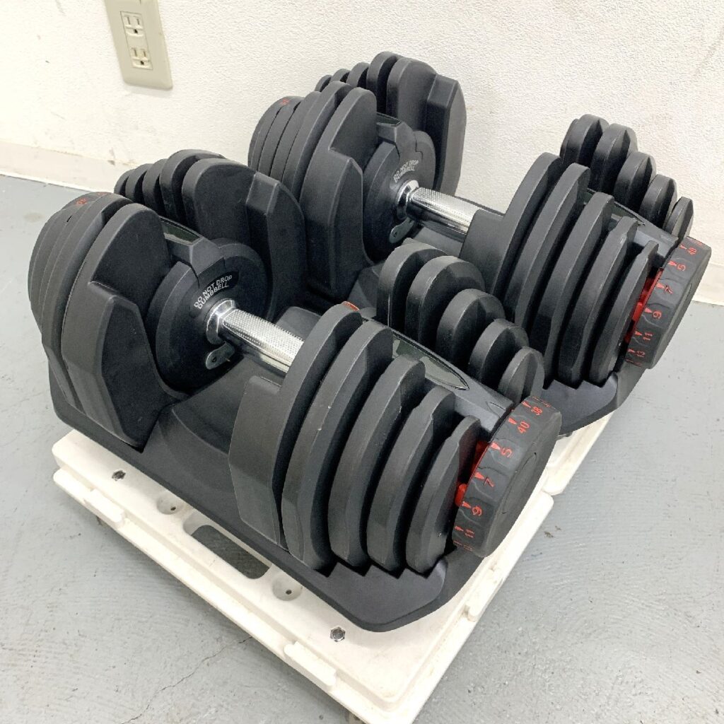 DO NOT DROP 可変式ダンベル 5kg～40kg トレーニング用品 ダンベル ダイヤル式