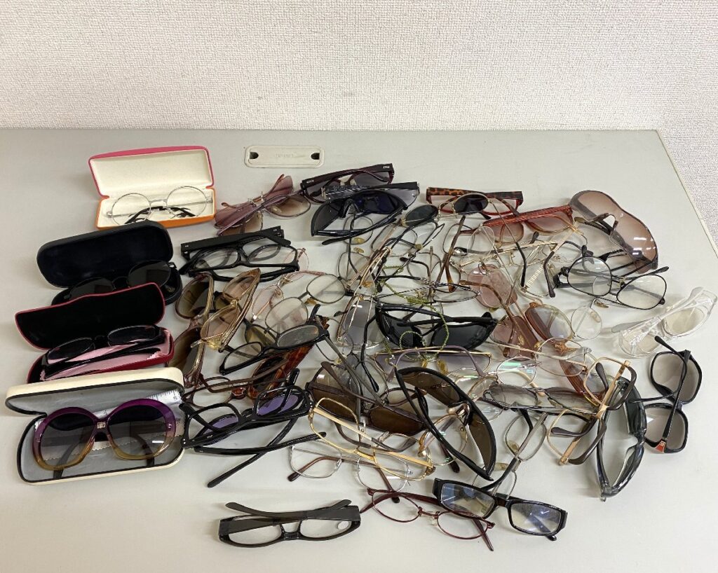 眼鏡 メガネ サングラス など まとめ売り 約1.8㎏