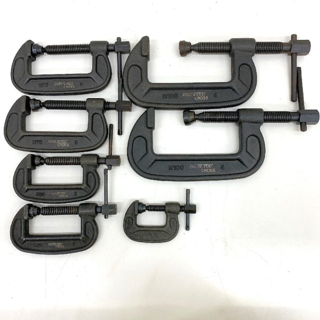 SOUTHERN CROSS シャコ万力 まとめ７点 M100/M75/M50/M25 サザンクロス