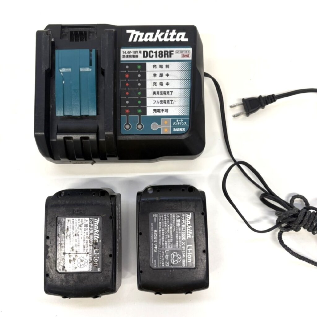 makita バッテリー2セット DC18RF BL1860B マキタ 急速充電器