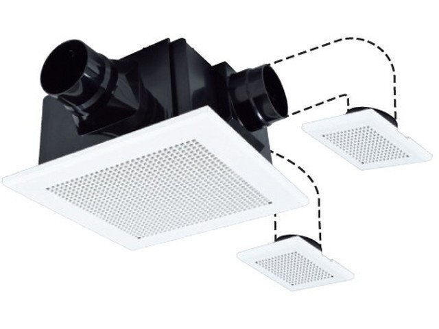 MITSUBISHI ダクト用換気扇 天井埋込形 VD-18ZFVC5 換気扇・ロスナイ 2個セット 三菱