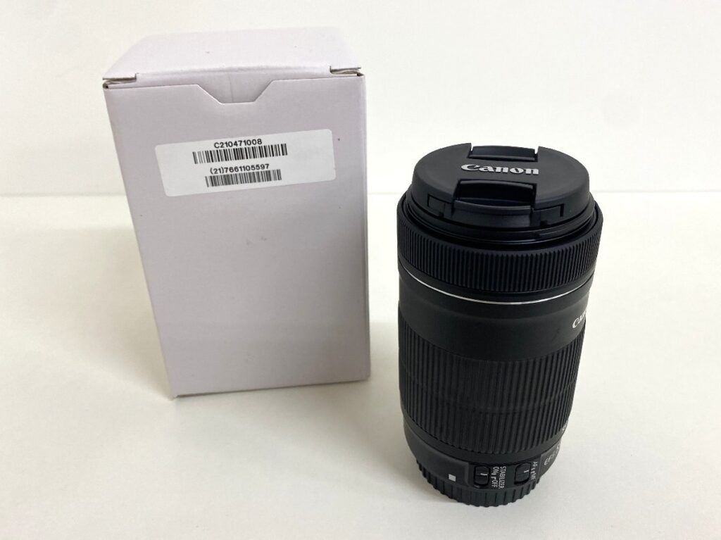 CANON ZOOM LENS EF-S 55-250mm F4-5.6 IS STM キャノン 望遠ズームレンズ