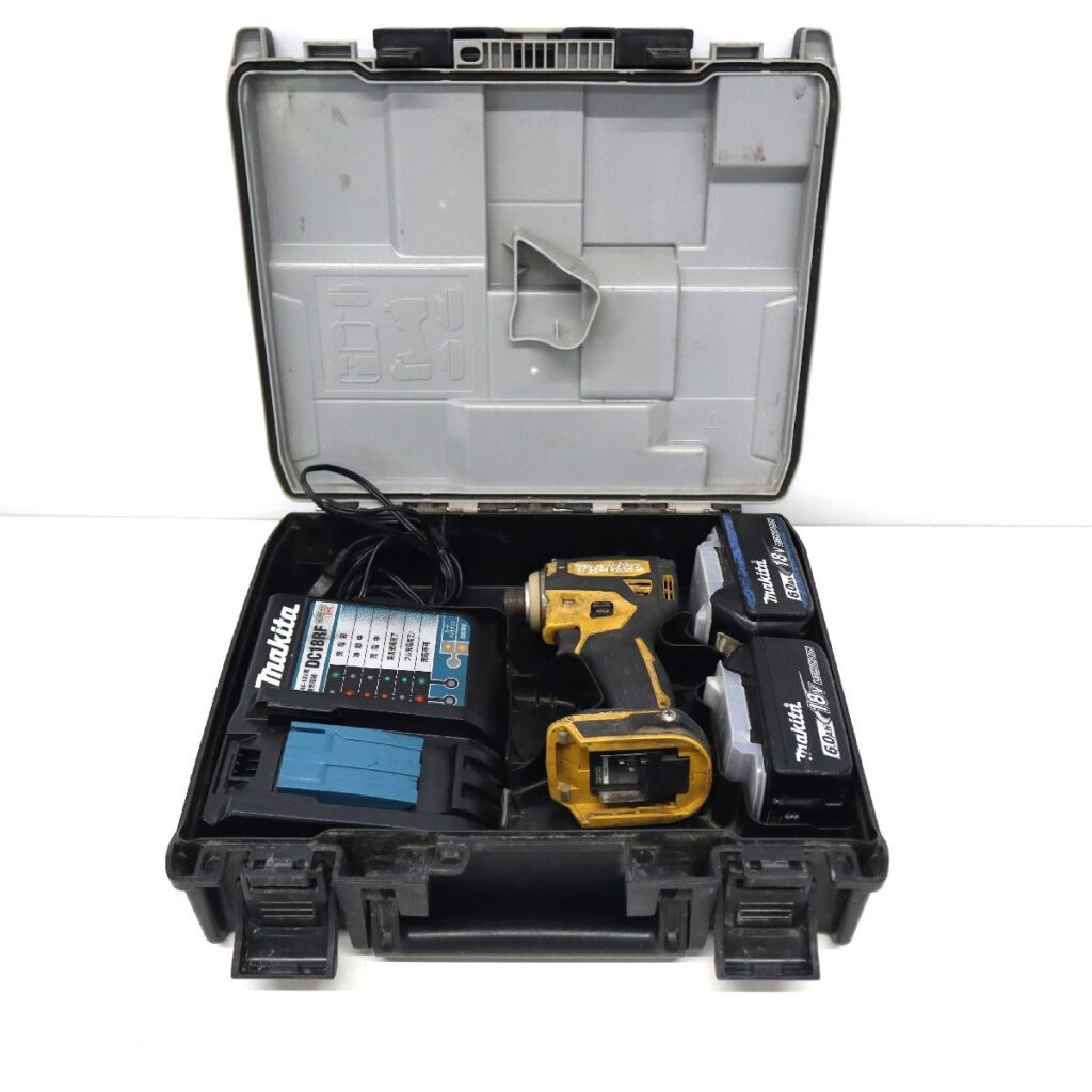 makita 充電器インパクトドライバ TD172D バッテリ BL1860B マキタ