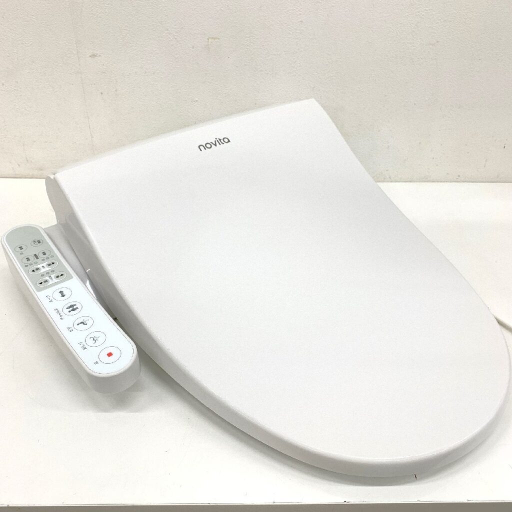 novita 温水洗浄便座 家庭用 ARK-H220W 2023年製 ホワイト ウォシュレット 電気温水器 電気便座 トイレ