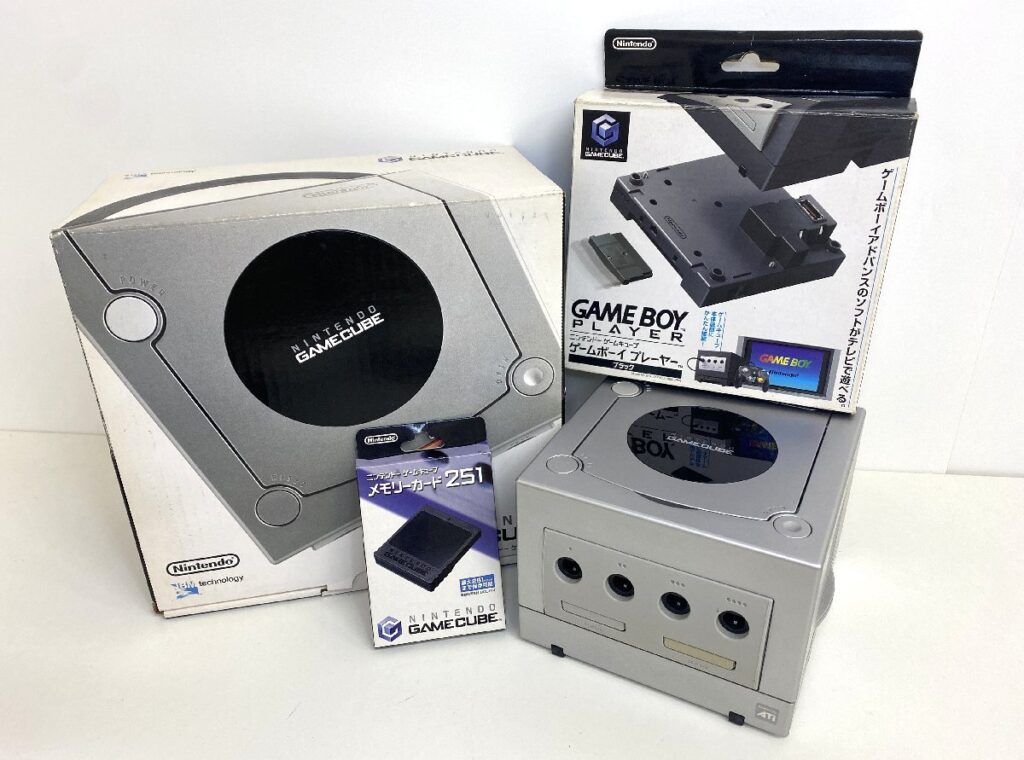 Nintendo GAMECUBE 本体 DOL-001 シルバー 任天堂 ゲームキューブ GC ゲーム機