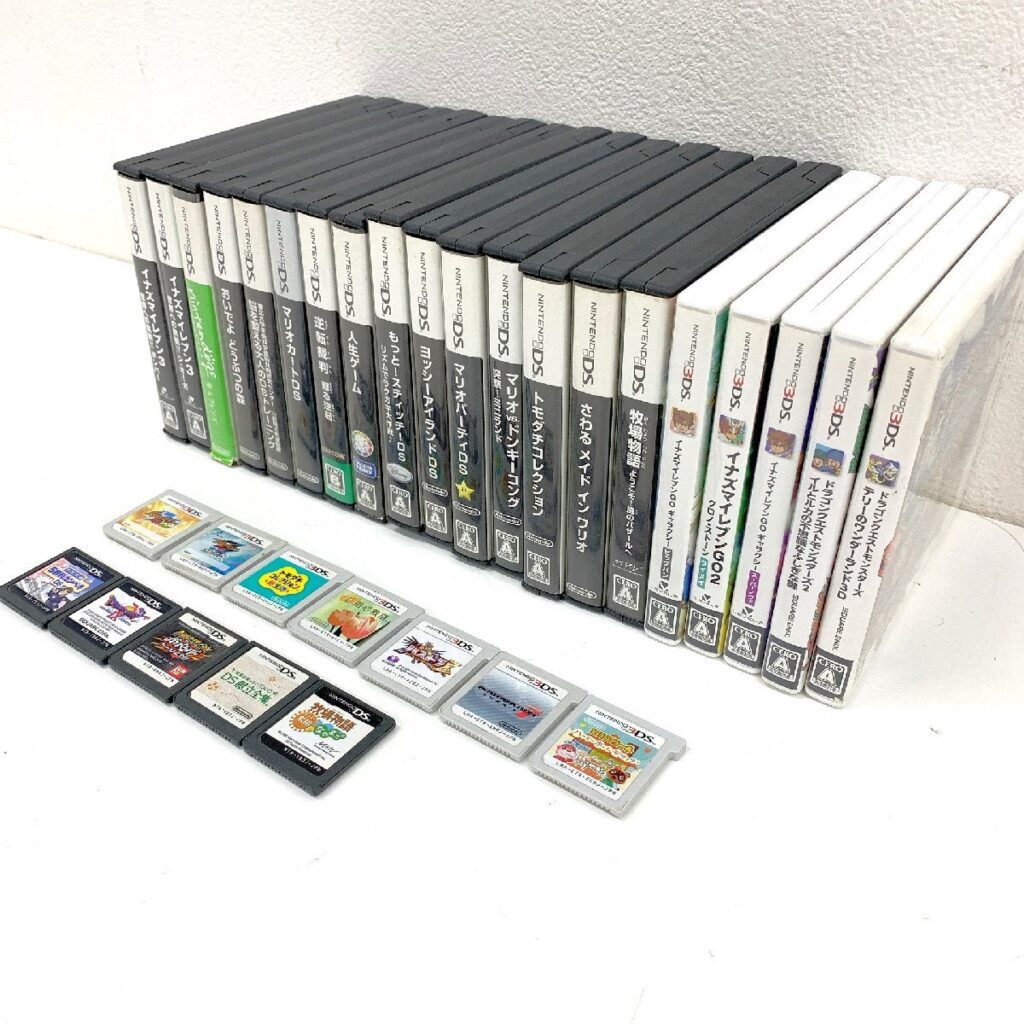 Nintendo DS 3DS ソフト まとめ イナズマイレブン/ドラゴンクエスト/マリオパーティ/トモダチコレクション/パズドラ 他
