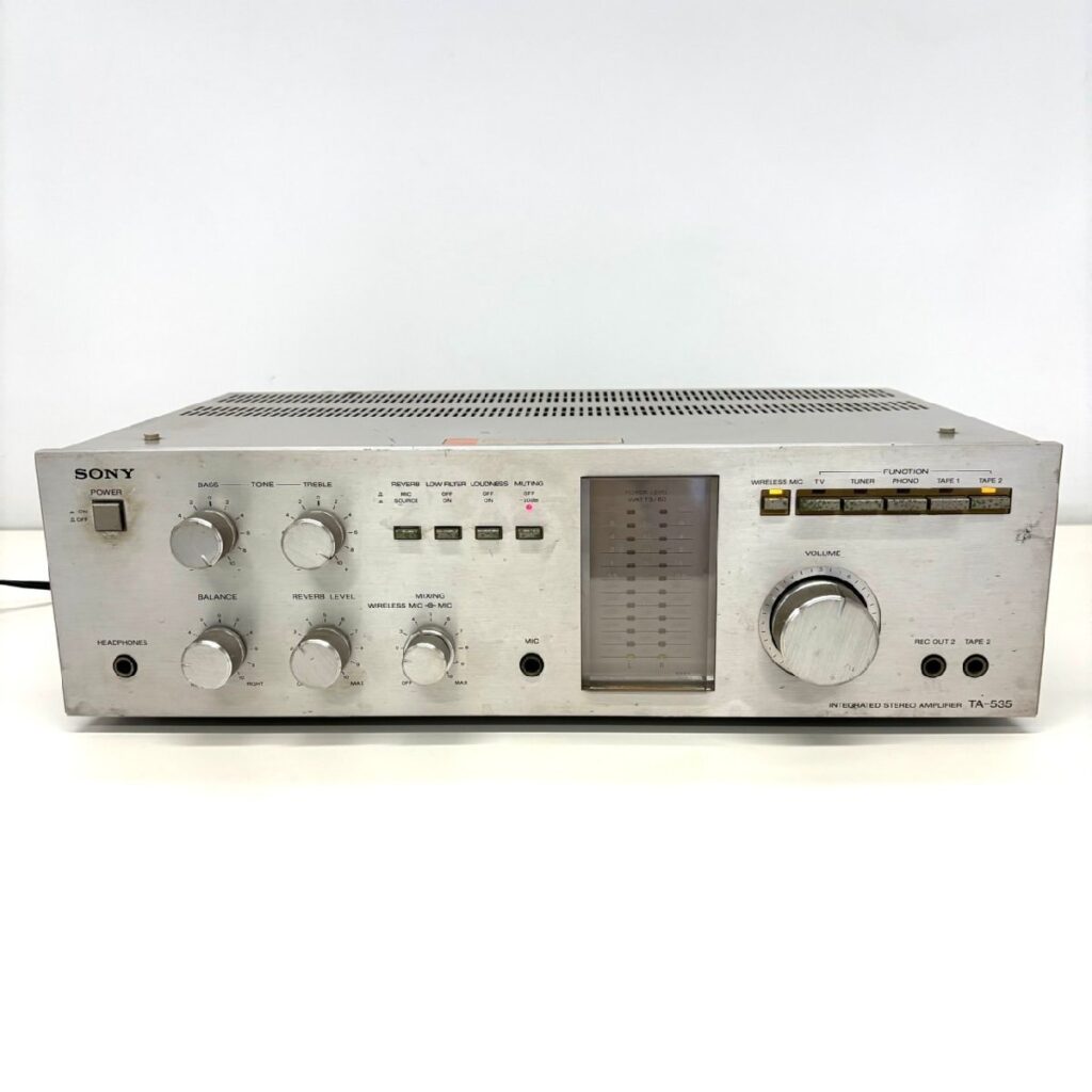 SONY アンプ INTEGRATED STEREO AMPLIFIER TA-535