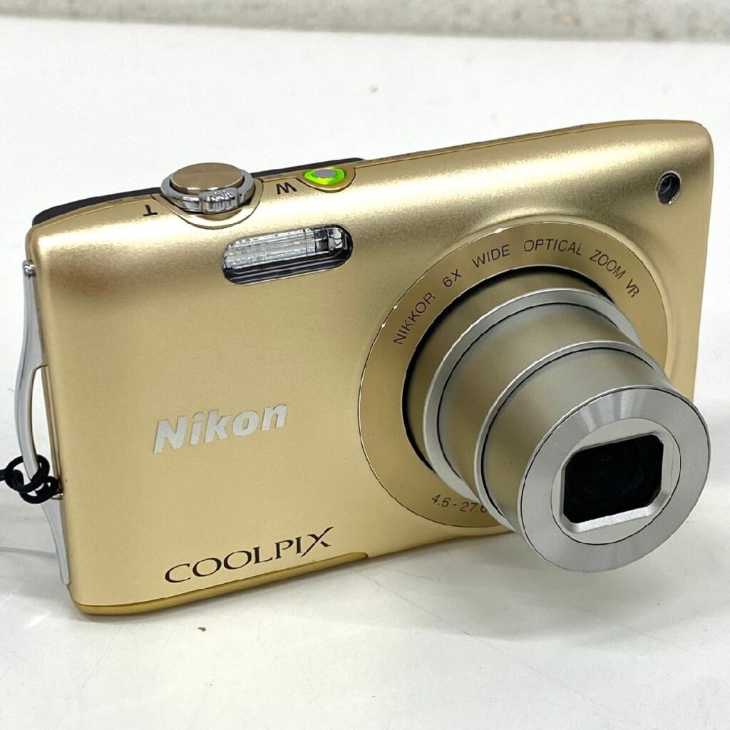 Nikon COOLPIX S3300 ニコン コンパクトデジタルカメラ コンデジ ゴールド
