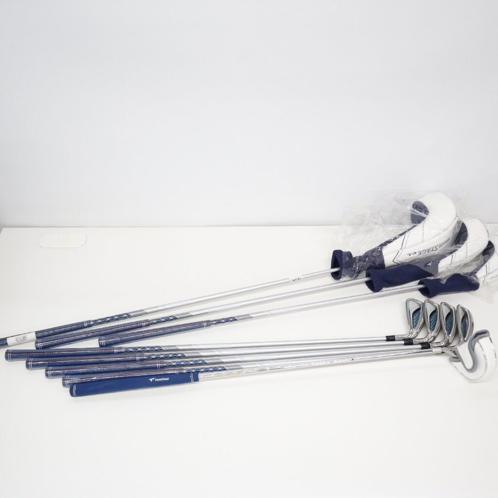 BRIDGESTONE TOURSTAGE CL ゴルフクラブ8本 1.4.U5.7.9.P.S.パター キャディバック ツアーステージ