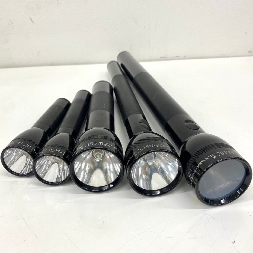 MAGLITE ML25LT LEDタイプ3点 豆電球タイプ2点 計5点 まとめ 懐中電灯 U S A 製