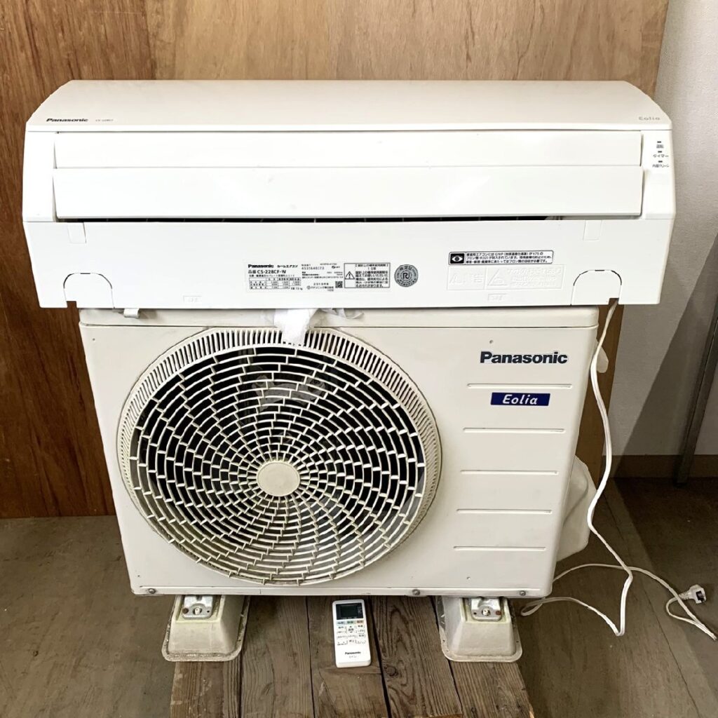 Panasonic ルームエアコン 室内機 CS-228CF-W 室外機 CU-228CF 2018年製 6畳用 パナソニック