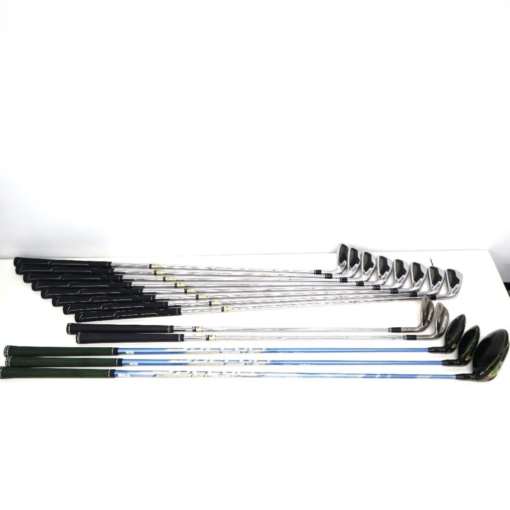 Callaway ゴルフクラブ11本 1.3.5 アイアン3.4.5.6.7.8.9.P Cleveland アイアン2本 8.10 キャディバッグ