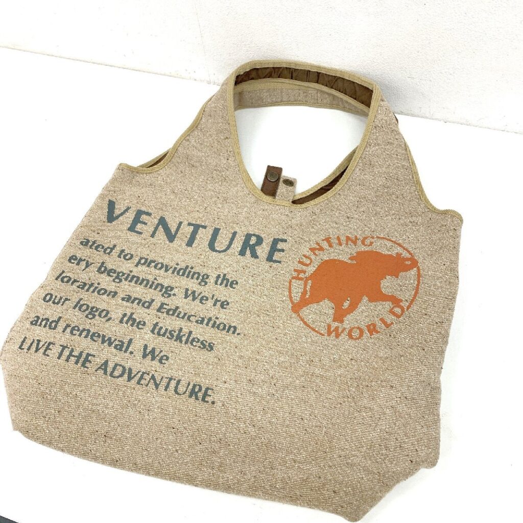 HUNTING WORLD BORNEO リバーシブル トートバック ハンティングワールド