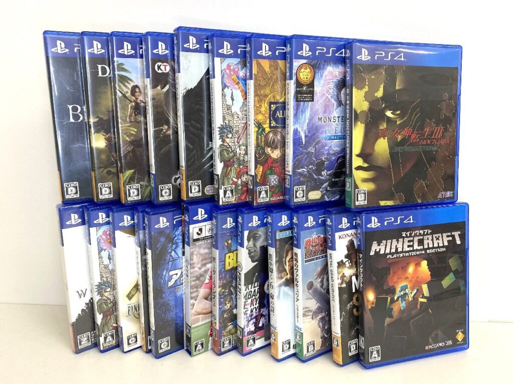 SONY PlayStation4 PS4 ゲームソフト 21本 まとめ売り