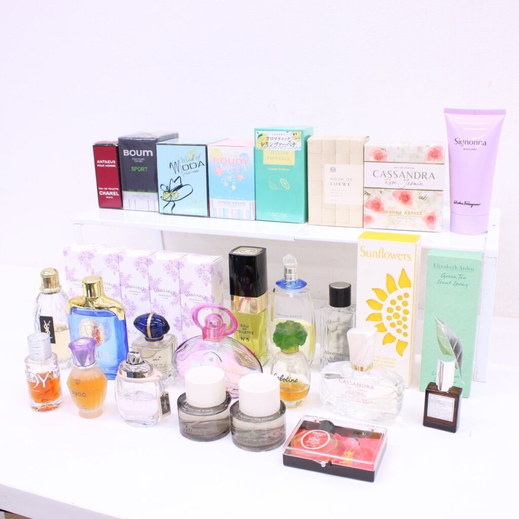 ブランド香水、スキンケア用品 まとめ売り CHANEL/LOEWE/YSL/Dior シャネル ロエベ イヴサンローラン ディオール 他