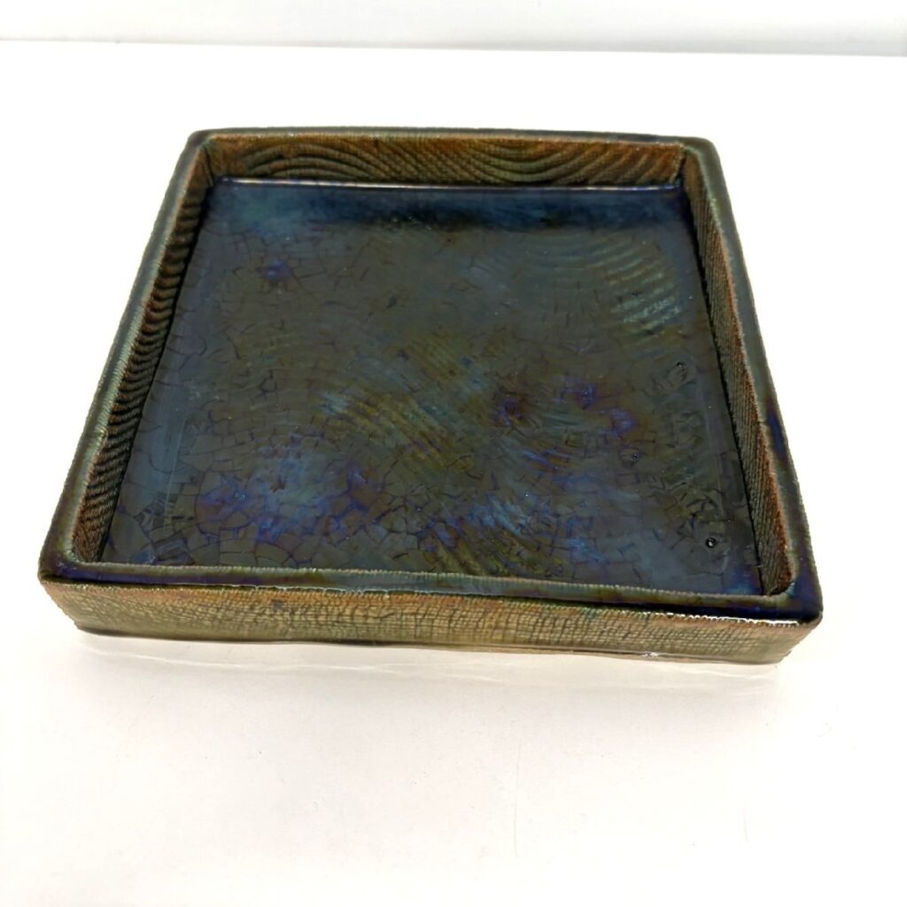 金谷ホテル 150周年記念 織部角皿