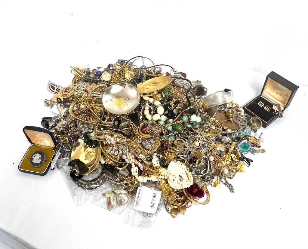 アクセサリー イミテーション レディース イヤリング ブローチ リング ピアス 大量 まとめ 約7.3kg