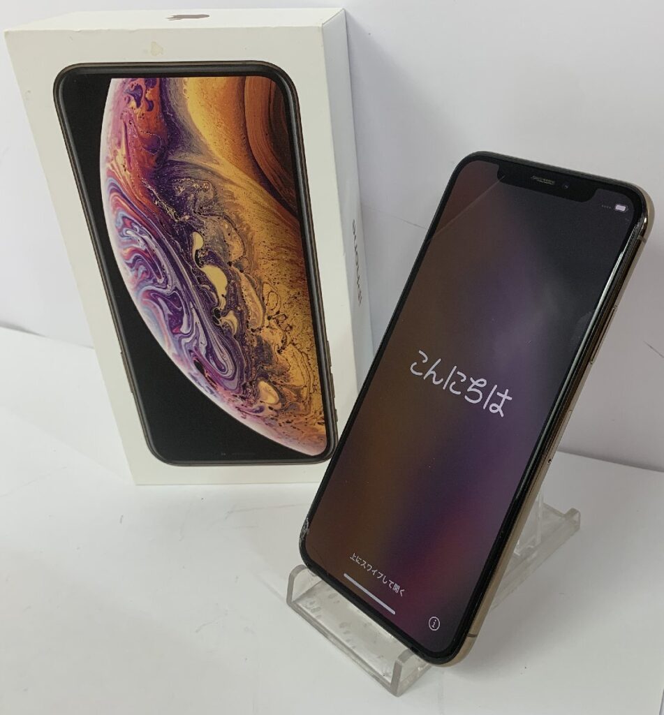 Apple iPhone XS 256gb アップル アイフォン スマートフォン IMEI判定〇 SIMロック解除◯ ゴールド