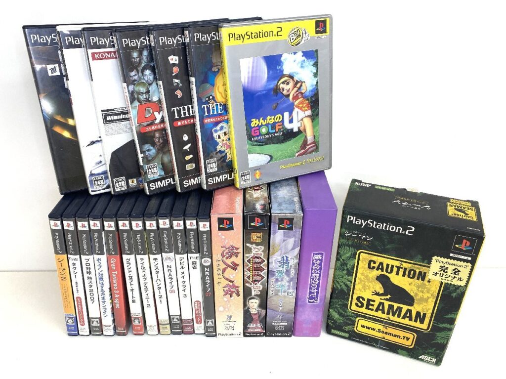 SONY PlayStation2 PS2 ソニー ゲームソフト 24本 まとめ売り