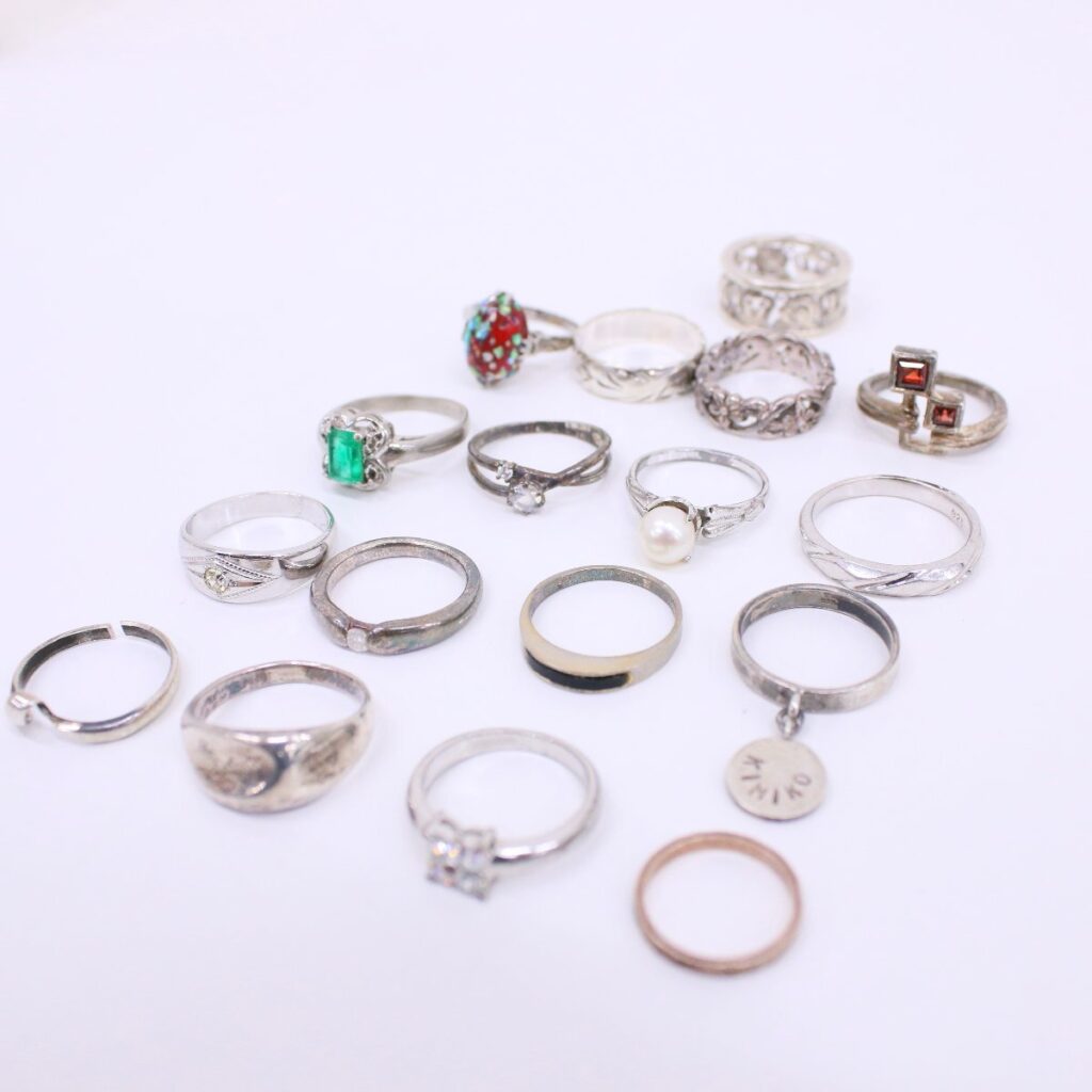 シルバーリング まとめ 17点 総重量 50.34g SILVER 925 シルバーアクセサリー 銀 指輪 リング