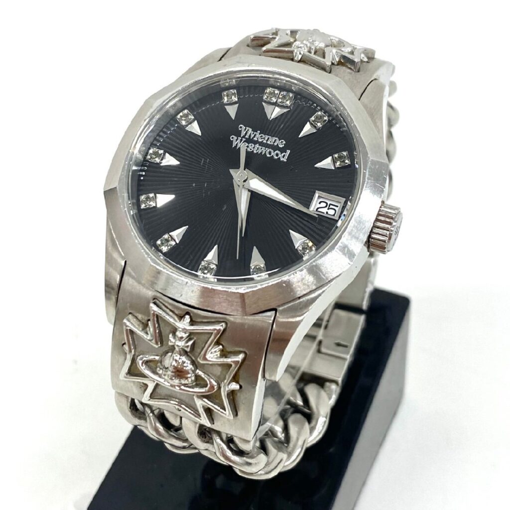 Vivienne Westwood VW-20D3 ヴィヴィアンウエストウッド チェーンマイユ メンズ 腕時計 シルバー