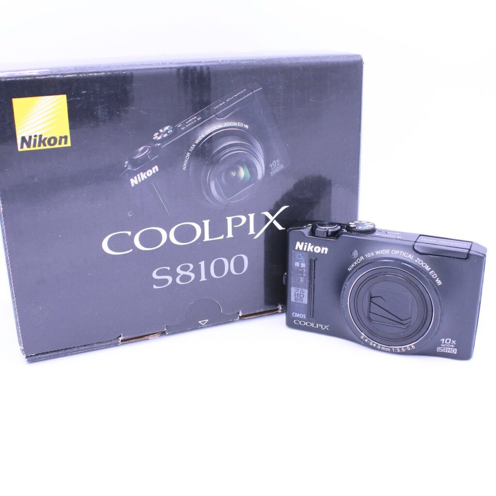 Nikon COOLPIX コンパクトデジタルカメラ S8100 ニコン クールピクス コンデジ ブラック