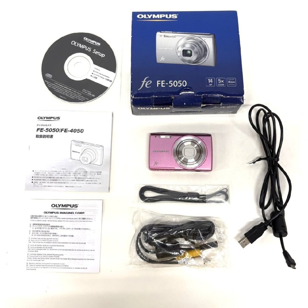 OLYMPUS オリンパス デジカメ FE-5050 カメラ MK0182 オリンパス FE