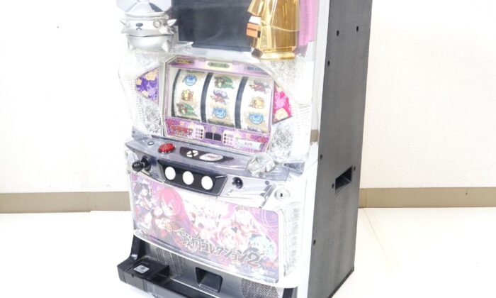 パチスロ マクロスフロンティア2 SANKYO スロット実機 家庭用電源対応