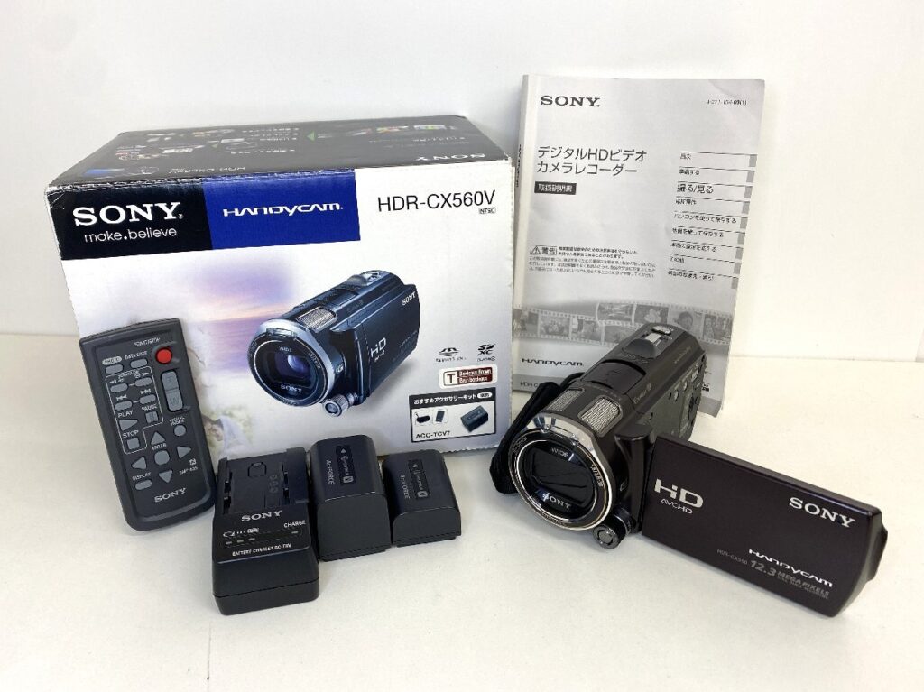 SONY デジタルHDビデオカメラレコーダー HANDYCAM HDR-CX560V 2011年製