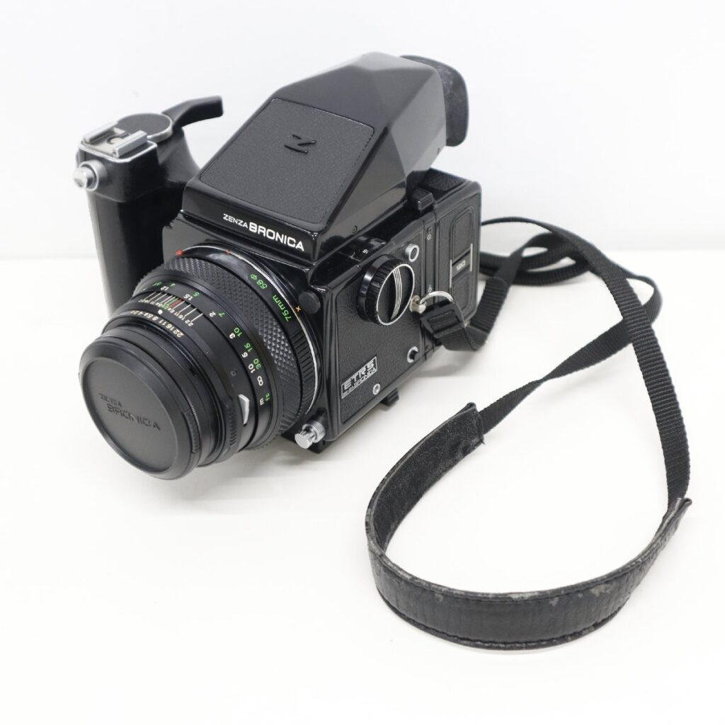 ZENZA BRONICA ゼンザブロニカ 中判カメラ ETR S mc 1:2.8 f=75mmの