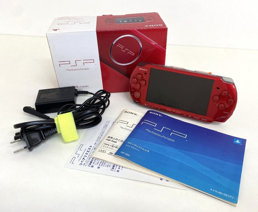 PSP 3000 ピーエスピー ラディアントレッド Amazon | PSP