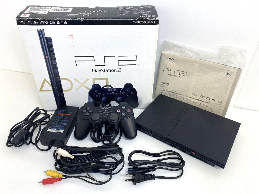 PS2 黒 SCPH-70000 本体 縦置スタンド ドラゴンボール他 PS2 黒 SCPH-70000 本体 縦置スタンド ドラゴンボール他 薄型用 縦置き