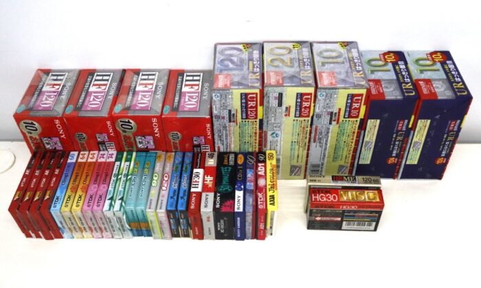 録音済みカセットテープ100本 まとめ売りの買取実績【錬金堂】