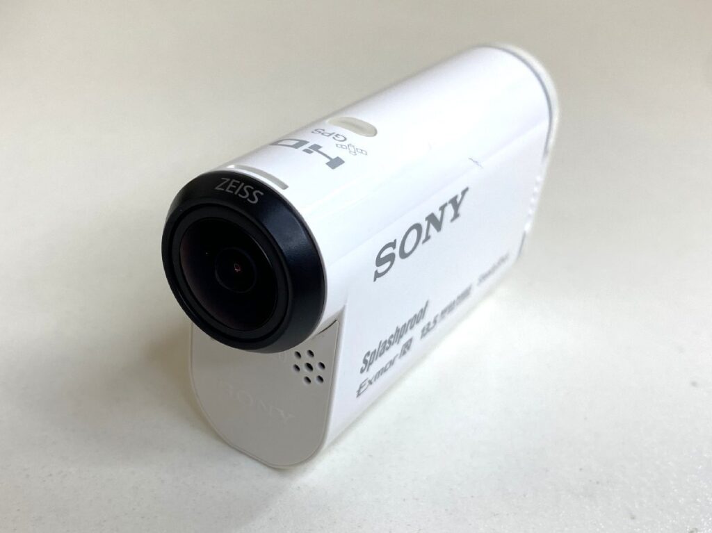 SONY HDR-AS100V ホワイト デジタルHDビデオカメラレコーダー 2014年製 ソニー アクションカム