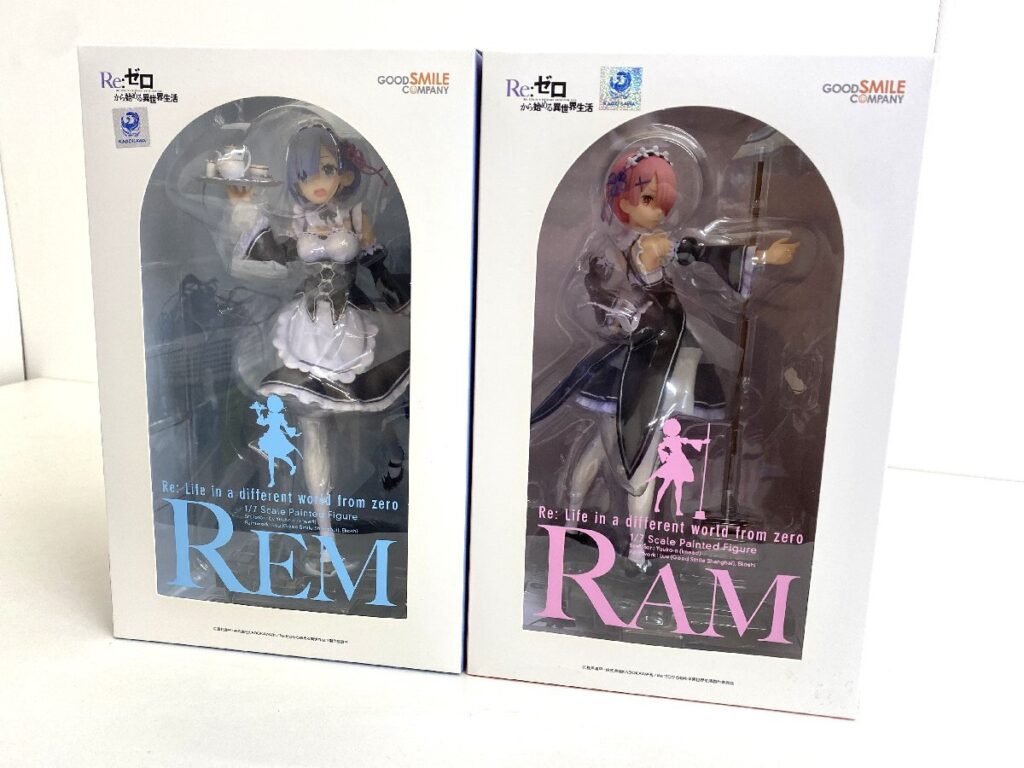 Re:ゼロから始める異世界生活 グッドスマイルカンパニー 1/7スケールフィギュア レム ラム セット フィギュア