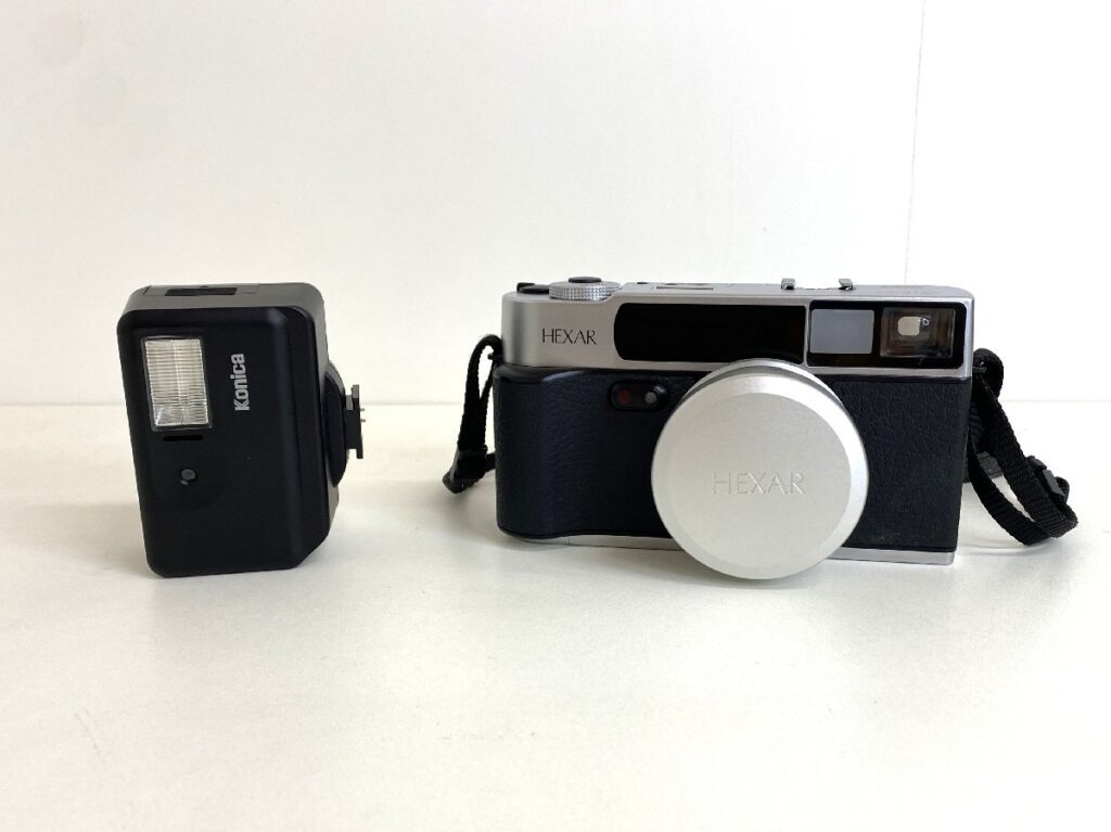 Konica HEXAR KONICA HEXAR LENS 35mm F2.0 コニカ ヘキサー コンパクトフィルムカメラ