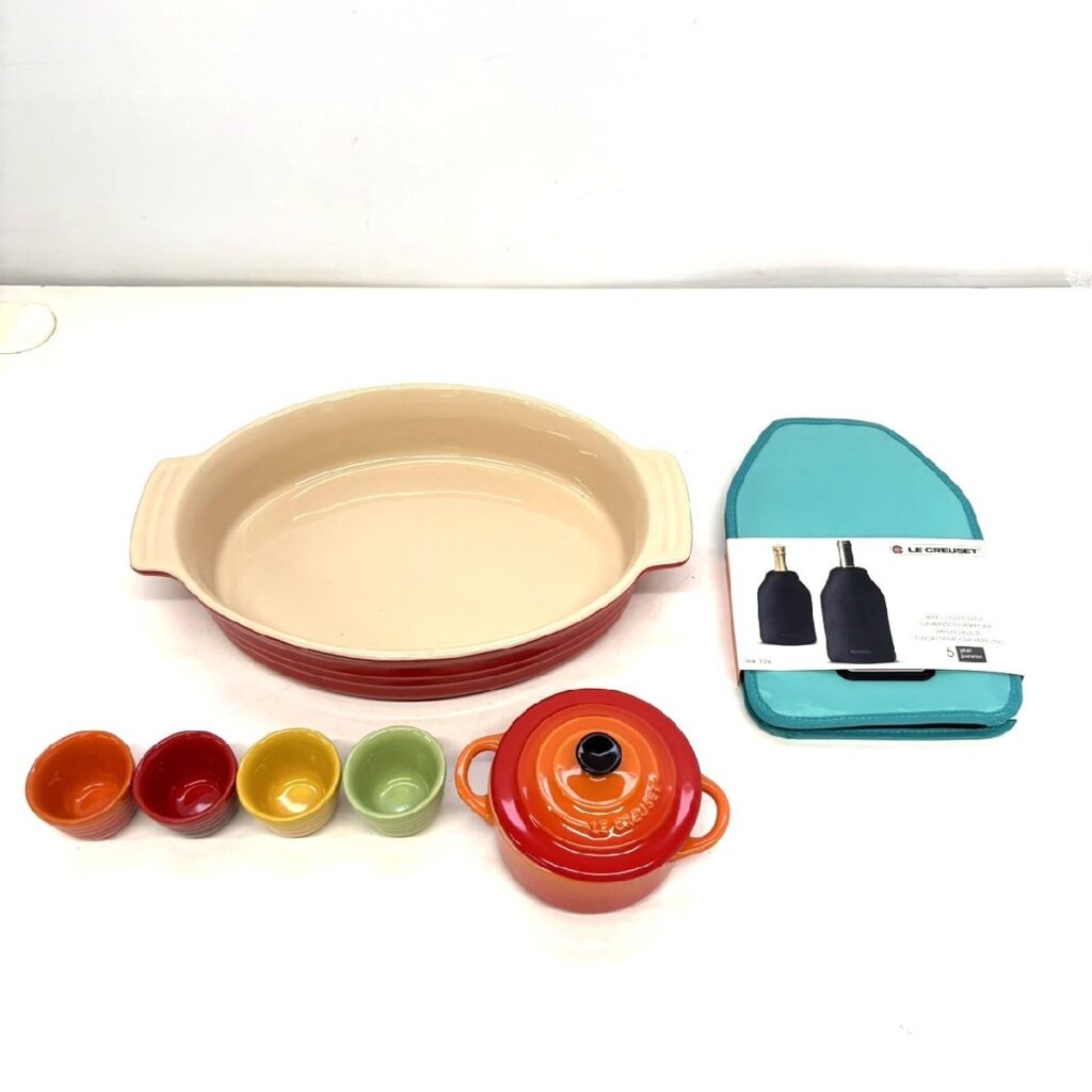 LE Creuset 食器まとめ 7点 グラタン皿 ココット ラメキン アイスクーラー ル・クルーゼ