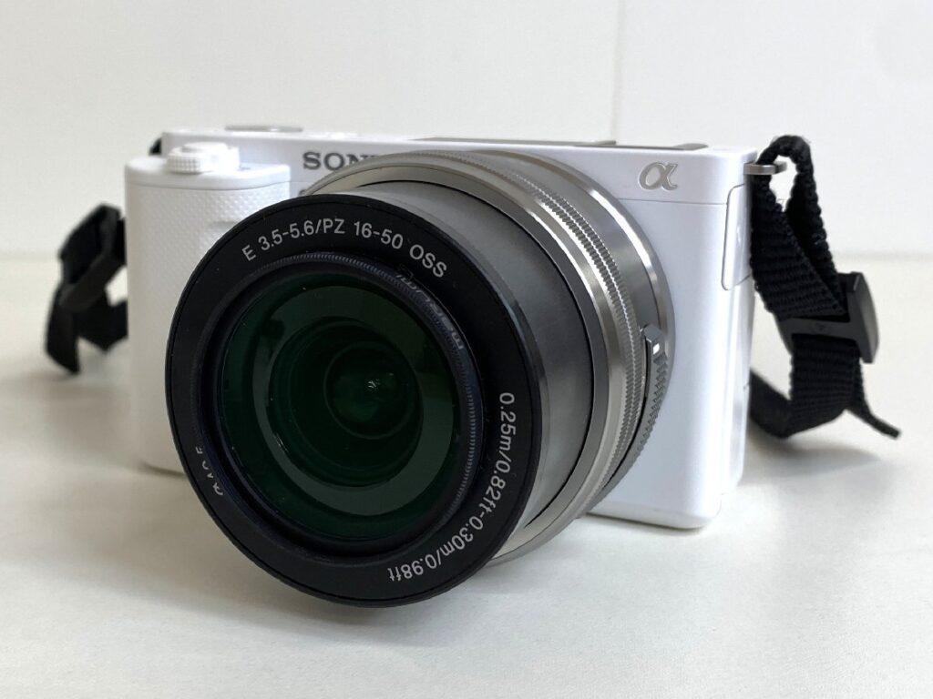 SONY α VLOGCAM ZV-E10 ホワイト 16-50mm F3.5-5.6 55-210mm F4.5-6.3 ソニー アルファ デジタル一眼カメラ