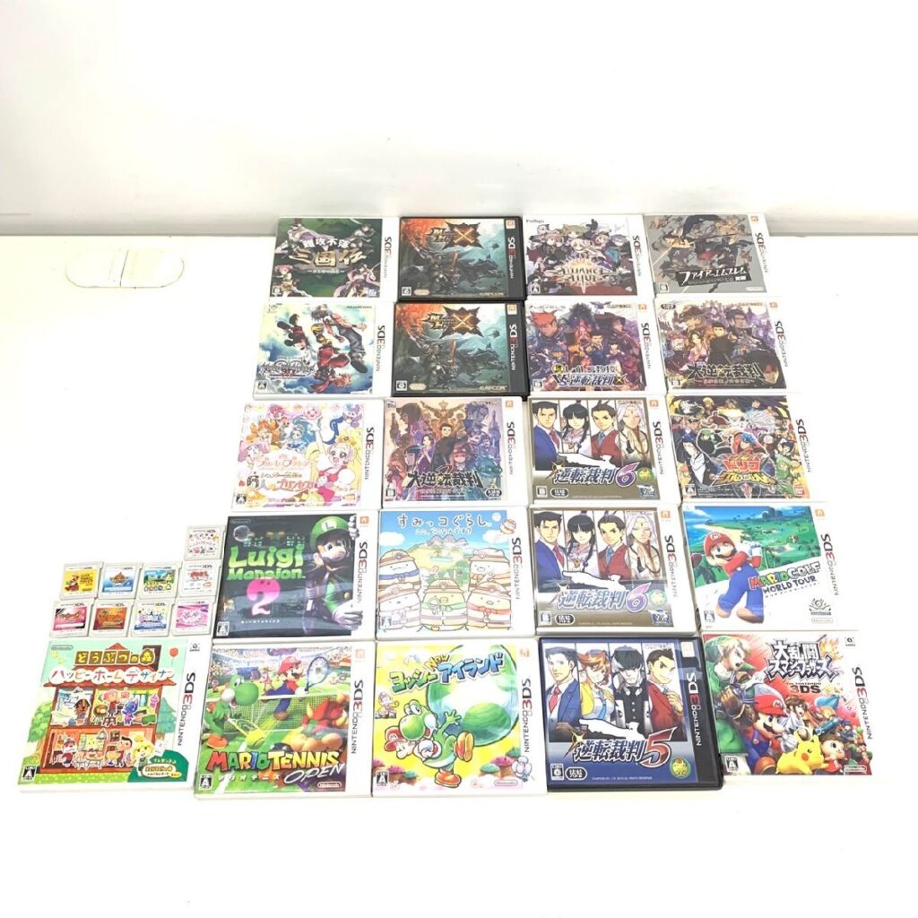 Nintendo 3DS ソフト まとめ 箱あり21点 箱なし９点 ニンテンドー 任天堂